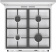 Плита Комбинированная Gorenje GKS6C71WF белый (металлическая крышка) реш.чугун от магазина РЭССИ