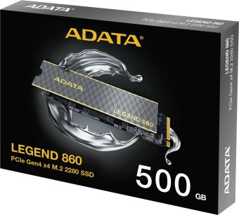 Накопитель SSD A-Data PCIe 4.0 x4 500GB SLEG-860-500GCS Legend 860 M.2 2280 от магазина РЭССИ