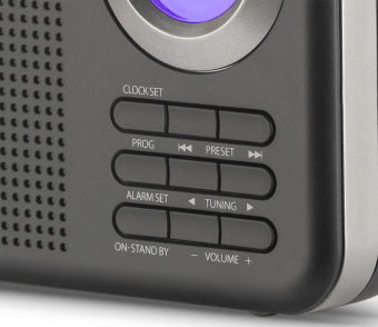 Радиоприемник настольный Vitek VT-3592 черный от магазина РЭССИ