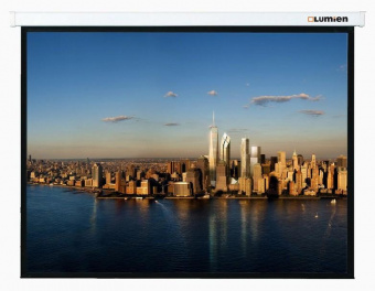 Экран Lumien 153x153см Master Picture LMP-100102 1:1 настенно-потолочный рулонный от магазина РЭССИ