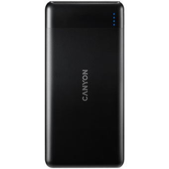 Мобильный аккумулятор Canyon PB-107 10000mAh QC3.0 3A черный (CNE-CPB1007B) от магазина РЭССИ