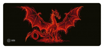 Коврик для мыши Cactus CS-MP-PRO06XXL Fire Dragon XXL 900x400x3мм от магазина РЭССИ