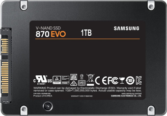 Накопитель SSD Samsung SATA III 1Tb MZ-77E1T0B/EU 870 EVO 2.5" от магазина РЭССИ