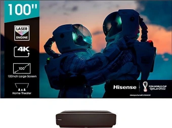 Телевизор LED Hisense 100" Laser TV 100L5F черный 4K Ultra HD 100Hz DVB-T DVB-T2 DVB-C DVB-S DVB-S2 WiFi Smart TV от магазина РЭССИ