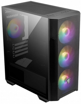Корпус MSI MAG FORGE M100R черный без БП mATX 2x120mm 2xUSB2.0 1xUSB3.0 audio bott PSU от магазина РЭССИ