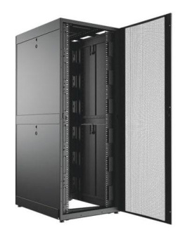 Шкаф коммутационный C3 Solutions (C3.RF4803) напольный 48U 750x1050мм пер.дв.перфор. задн.дв.перфор. 2 бок.пан. направл.под закл.гайки 1130кг черный от магазина РЭССИ