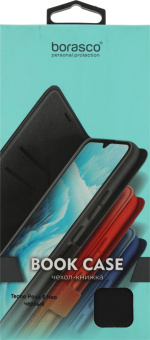 Чехол (флип-кейс) BoraSCO для Tecno Pova 6 Neo Book Case черный (73312) от магазина РЭССИ