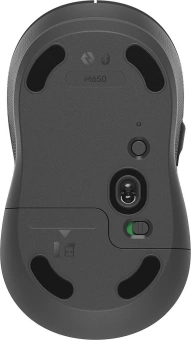 Мышь Logitech M650 графитовый оптическая (4000dpi) беспроводная BT/Radio USB (4but) от магазина РЭССИ