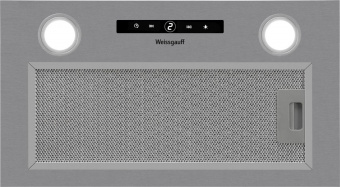 Вытяжка встраиваемая Weissgauff BOX 1200 IX нержавеющая сталь управление: сенсорное (1 мотор) от магазина РЭССИ