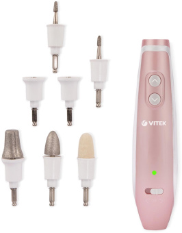 Маникюрный набор Vitek VT-2215 розовый от магазина РЭССИ