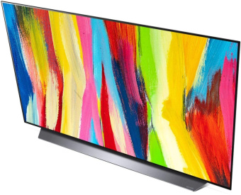 Телевизор OLED LG 48" OLED48C2RLA темно-серый 4K Ultra HD 120Hz DVB-T DVB-T2 DVB-C DVB-S DVB-S2 USB WiFi Smart TV (RUS) от магазина РЭССИ