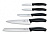 Набор ножей кухон. Victorinox Swiss Classic Kitchen (6.7133.5G) компл.:5шт черный подар.коробка от магазина РЭССИ