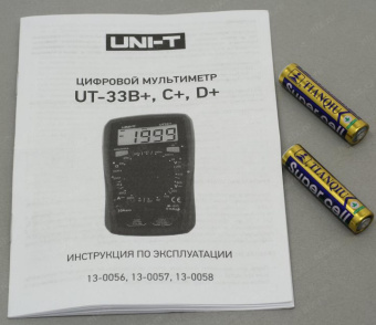 Портативный мультиметр  UNI-T UT33C+ 13-0057 от магазина РЭССИ