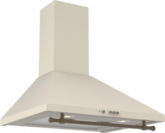 Вытяжка каминная Elikor MR6634GR cлоновая кость/бронза управление: кнопочное (1 мотор) от магазина РЭССИ