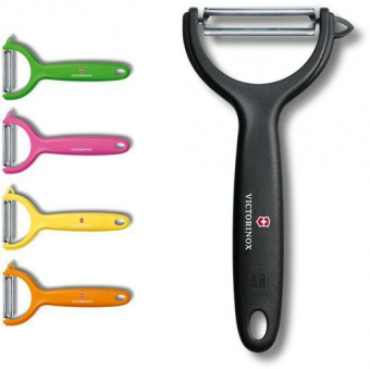 Овощечистка для овощей и фруктов Victorinox Tomato and Kiwi черный (7.6079) от магазина РЭССИ