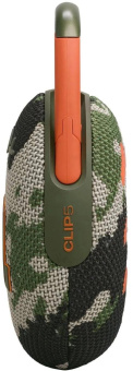 Колонка порт. JBL Clip 5 камуфляж 7W Mono BT 1400mAh от магазина РЭССИ