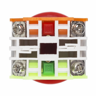 Выключатель-кнопка аварийного останова 380V 10А Ø22 красная от магазина РЭССИ