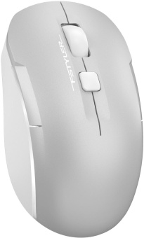 Мышь A4Tech Fstyler FB26CS Air серебристый/белый оптическая (2000dpi) silent беспроводная BT/Radio USB для ноутбука (4but) от магазина РЭССИ