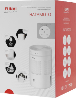 Увлажнитель-очиститель воздуха Funai FAW-HTE450/4.0(WT) 20Вт белый от магазина РЭССИ