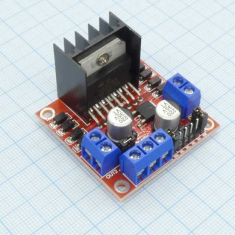 D02-Драйвер шагового двигателя L298N от магазина РЭССИ