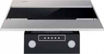 Вытяжка каминная Maunfeld Bridge 60 нержавеющая сталь/черный управление: кнопочное (1 мотор) от магазина РЭССИ