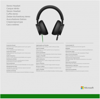 Проводная гарнитура Microsoft черный для: Xbox Series/One (MS8LI-00002) от магазина РЭССИ