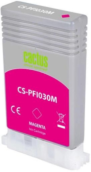 Картридж струйный Cactus CS-PFI030M PFI-030M пурп.пигм. (55мл) для Canon imagePROGRAF TA-20/30 от магазина РЭССИ