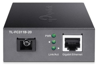 Медиаконвертер TP-Link TL-FC311B-20 WDM 1000Mbit RJ45 до 20km от магазина РЭССИ
