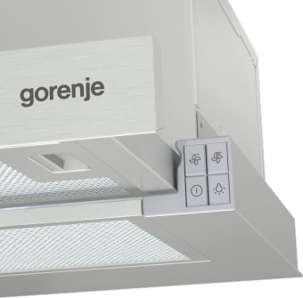 Вытяжка встраиваемая Gorenje TH62E3X нержавеющая сталь управление: кнопочное (1 мотор) от магазина РЭССИ