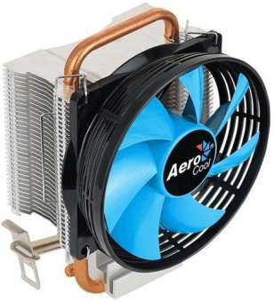 Устройство охлаждения(кулер) Aerocool Verkho 1-3P Soc-AM4/1151/1200 3-pin 28dB Al+Cu 100W 280gr Ret от магазина РЭССИ