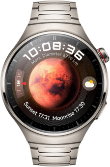 Смарт-часы Huawei Watch 4 Pro Medes-L19M 1.5" AMOLED корп.серебристый рем.серебристый разм.брасл.:140-210мм (55020APC) от магазина РЭССИ