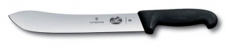Нож Victorinox Fibrox (5.7403.31) стальной для забоя/разделки лезв.310мм прямая заточка черный от магазина РЭССИ