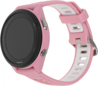Смарт-часы Garmin Forerunner 265S 27.5мм 1.1" AMOLED корп.черный/розовый силикон рем.розовый (010-02810-15) от магазина РЭССИ