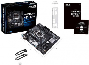 Материнская плата Asus PRIME H410M-K Soc-1200 Intel H410 2xDDR4 mATX AC`97 8ch(7.1) GbLAN+VGA+DVI от магазина РЭССИ