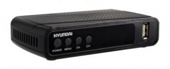 Ресивер DVB-T2 Hyundai H-DVB520 черный от магазина РЭССИ