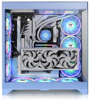 Корпус Thermaltake CTE E660MX Hydrangea голубой без БП E-ATX 11x120mm 4x140mm 2xUSB3.0 audio bott PSU от магазина РЭССИ