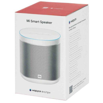 Умная колонка Xiaomi Mi Smart Speaker L09G Маруся серебристый/белый 12W 1.0 BT/USB (QBH4221RU) от магазина РЭССИ
