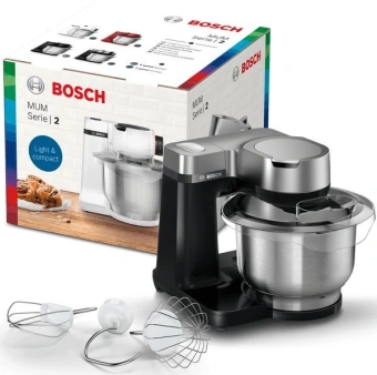 Кухонная машина Bosch MUMS2VM00 планетар.вращ. 900Вт черный от магазина РЭССИ