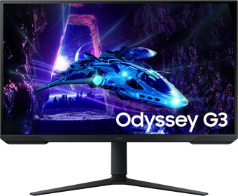 Монитор Samsung 32" Odyssey G3 S32DG300EI черный VA LED 16:9 HDMI матовая HAS Piv 250cd 178гр/178гр 1920x1080 180Hz FreeSync DP FHD 5.6кг от магазина РЭССИ