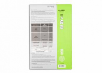 Фотобумага Cactus CS-GA4230100 A4/230г/м2/100л./белый глянцевое для струйной печати от магазина РЭССИ