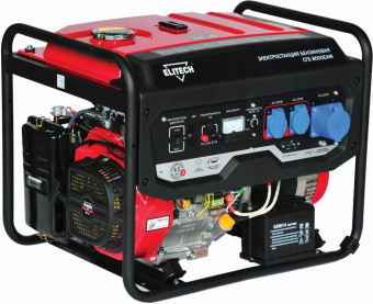 Генератор Elitech СГБ 8000ЕАМ 6.5кВт от магазина РЭССИ