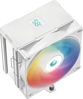 Устройство охлаждения(кулер) Deepcool AG500 Digital Wh ARGB Soc-AM5/AM4/1151/1200/1700 4-pin 29.4dB Al+Cu 240W 845gr LED Ret от магазина РЭССИ