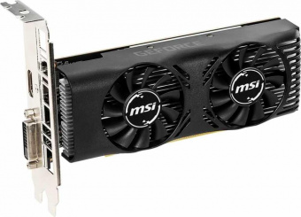 Видеокарта MSI PCI-E GTX 1650 4GT LP NVIDIA GeForce GTX 1650 4096Mb 128 GDDR5 1485/8000 DVIx1 HDMIx1 HDCP Ret low profile от магазина РЭССИ