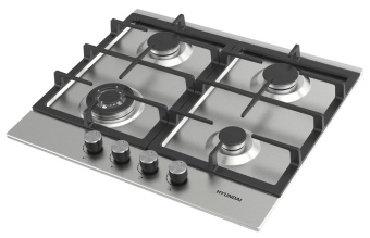 Газовая варочная поверхность Hyundai HHG 6435 IX нержавеющая сталь от магазина РЭССИ