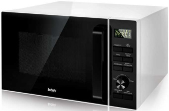 Микроволновая Печь BBK 25MWC-992T/WB C 25л. 900Вт белый/черный от магазина РЭССИ