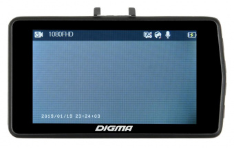 Видеорегистратор Digma FreeDrive 208 DUAL Night FHD черный 2Mpix 1080x1920 1080p 170гр. GP6248 от магазина РЭССИ