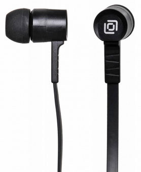 Гарнитура вкладыши Оклик HS-S-220 1.1м черный проводные в ушной раковине (D2B) от магазина РЭССИ