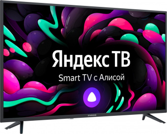 Телевизор LED Starwind 43" SW-LED43UG401 Яндекс.ТВ черный/черный 4K Ultra HD 60Hz DVB-T DVB-T2 DVB-C DVB-S DVB-S2 USB WiFi Smart TV от магазина РЭССИ