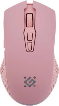 Мышь Defender Pandora GM-502 розовый оптическая 3200dpi silent беспров. USB 6but (52501) от магазина РЭССИ