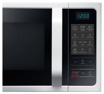 Микроволновая Печь Samsung MC28H5013AW/BW 28л. 900Вт белый от магазина РЭССИ